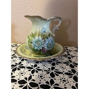 Vintage Arnart 5th Ave Pitcher and Saucer